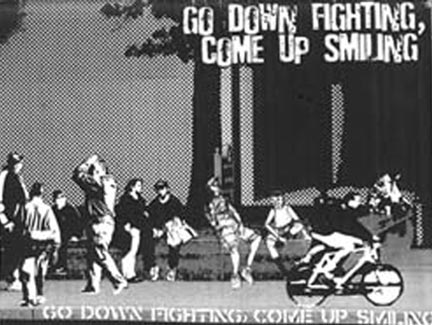 Go Down Fighting Come Up Smiling comp CD